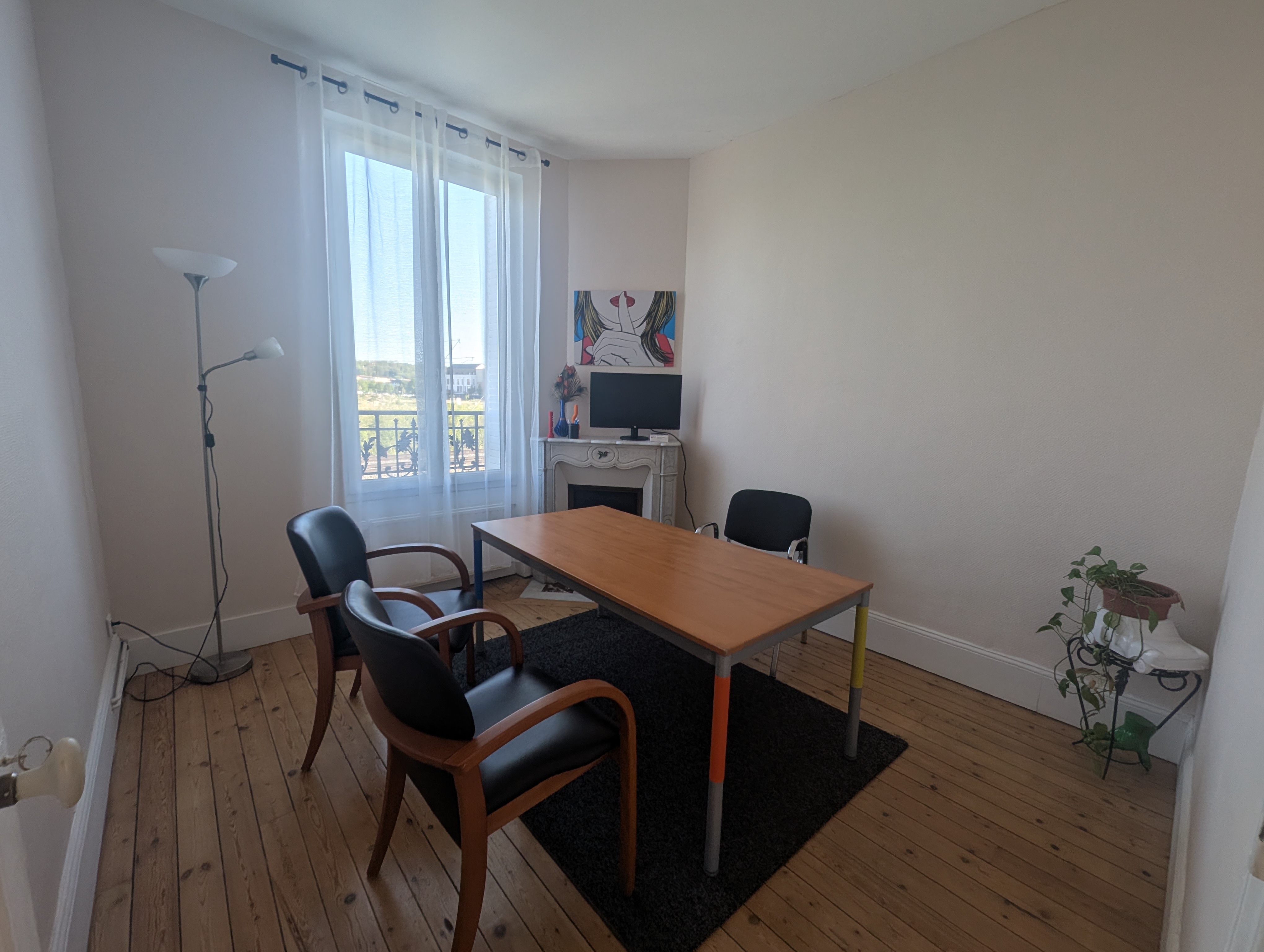 Bureau Pop - 1er étage côté jardin