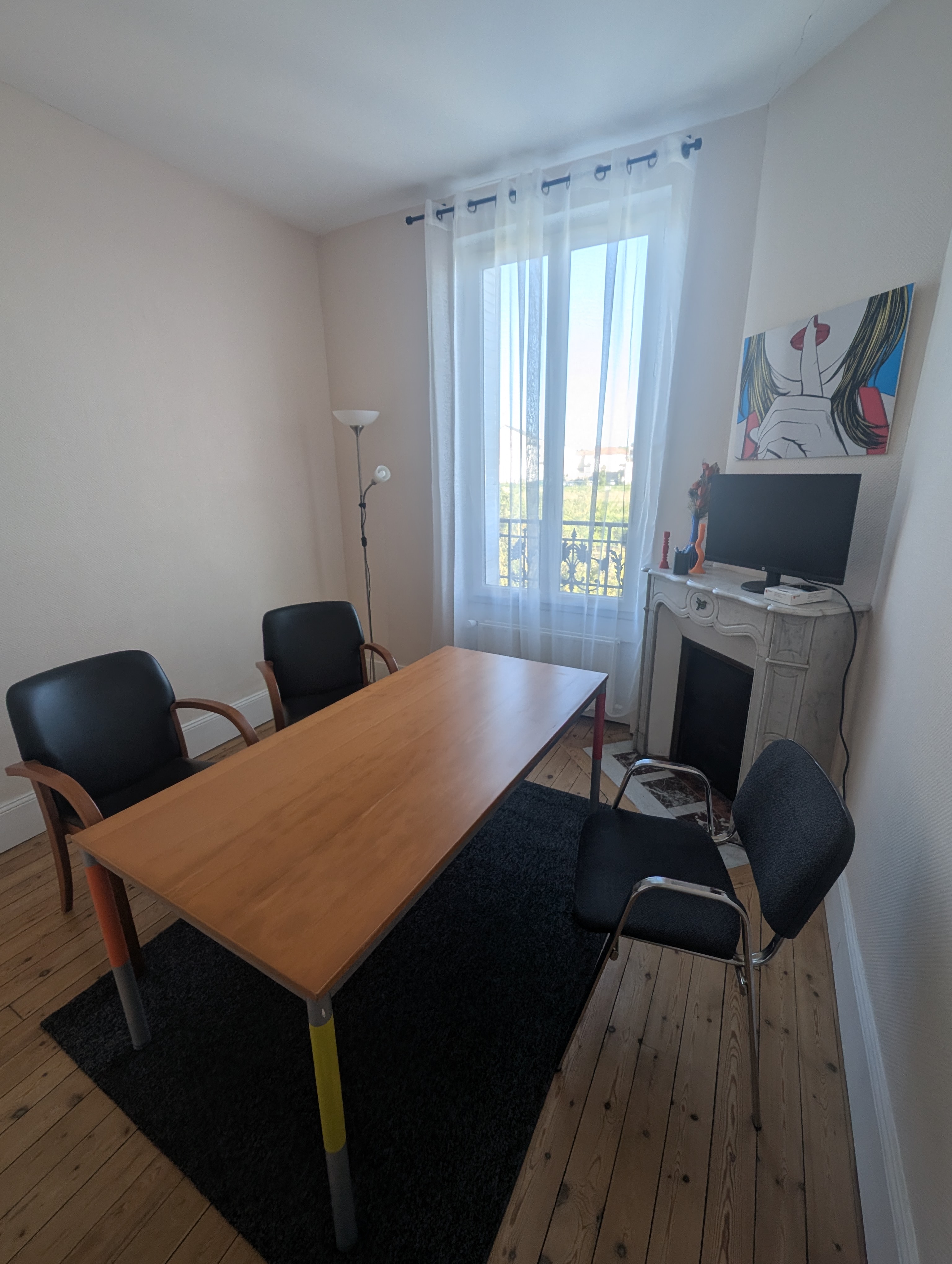 Bureau Pop - 1er étage côté jardin